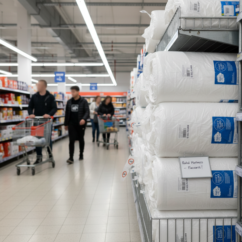 Image pour matelas roulé chez lidl avis