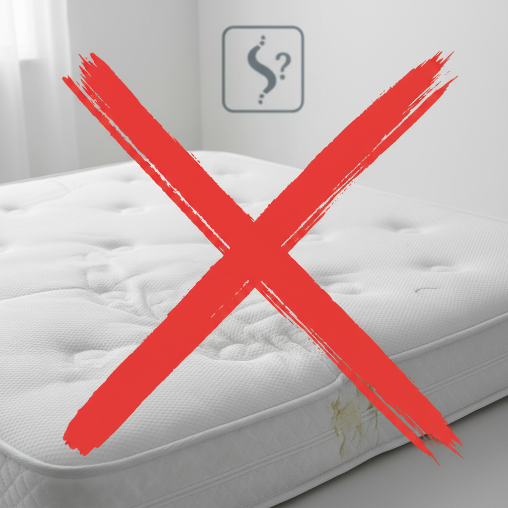 Image pour matelas mémoire de forme déconseillé