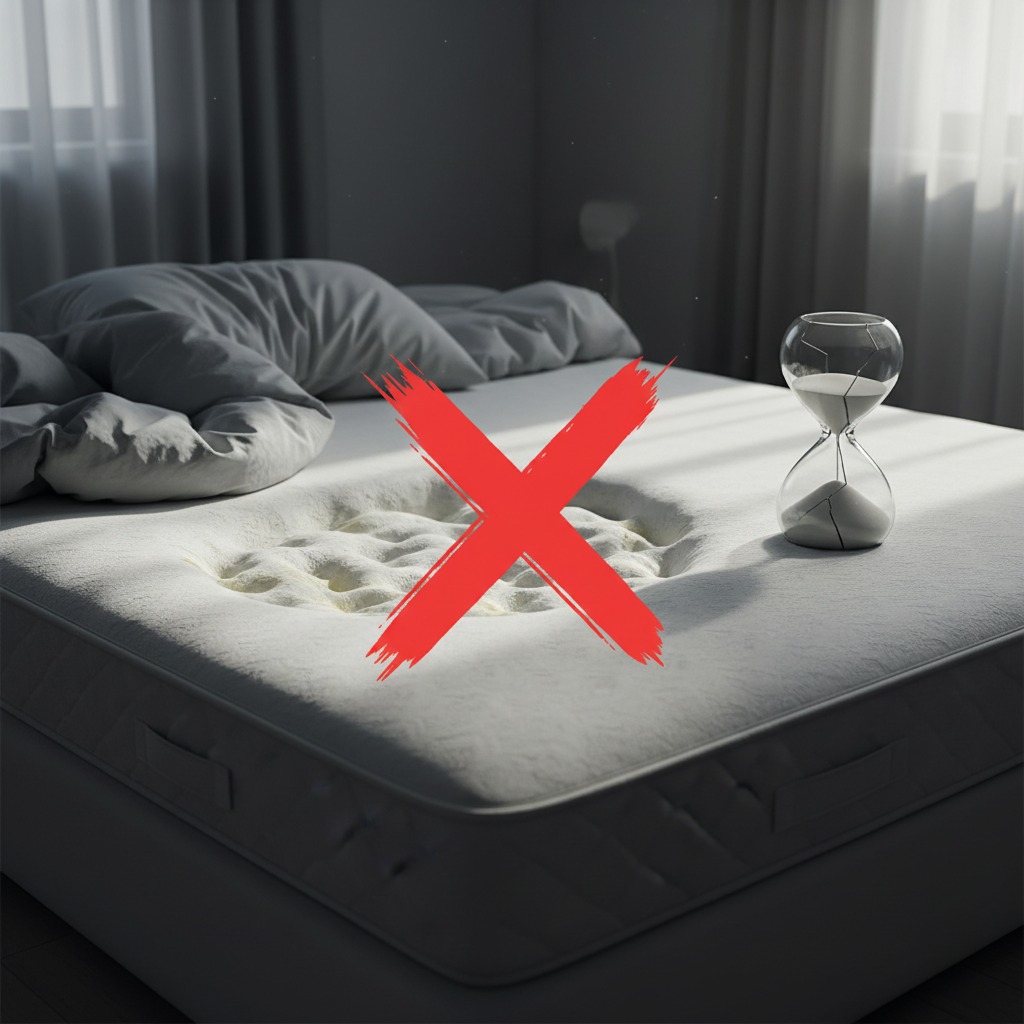 Image pour matelas mémoire de forme déconseillé