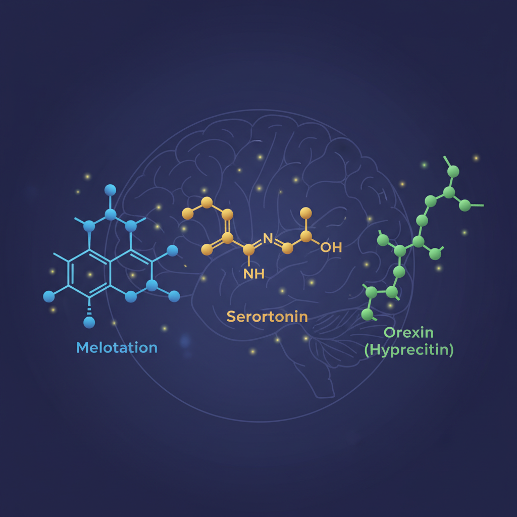Image pour 3 hormones du sommeil