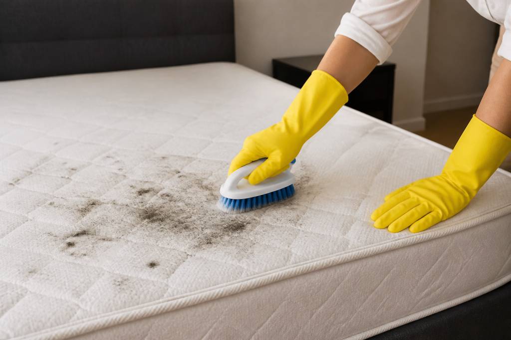 Enlever la moisissure d’un matelas : méthodes efficaces et précautions