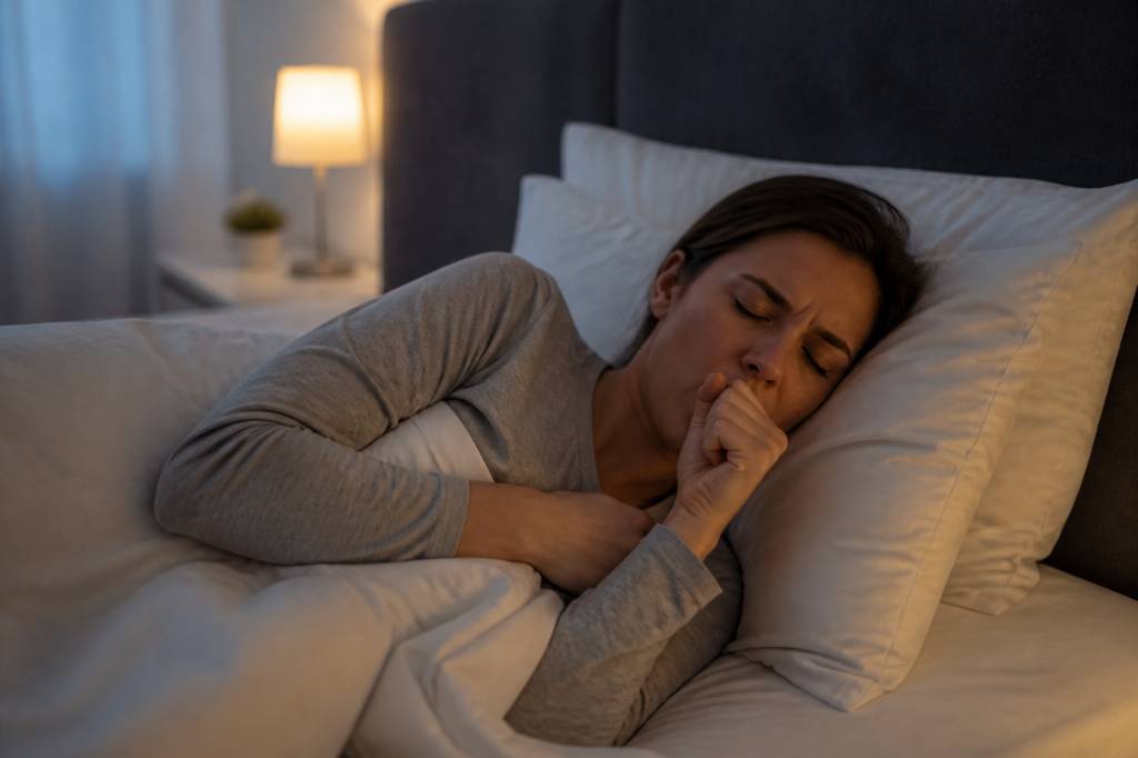 Quelle position pour dormir sans tousser ?