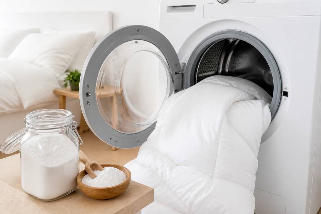 Comment nettoyer une couette au bicarbonate efficacement ?