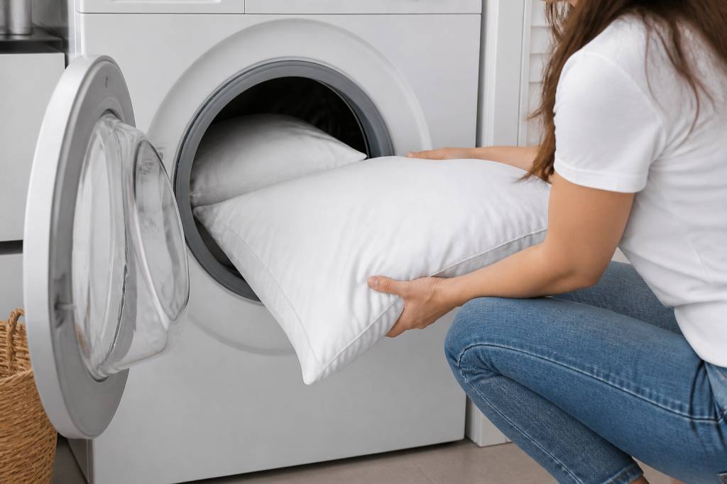 Combien d’oreillers dans une machine à laver : conseils pour un lavage efficace