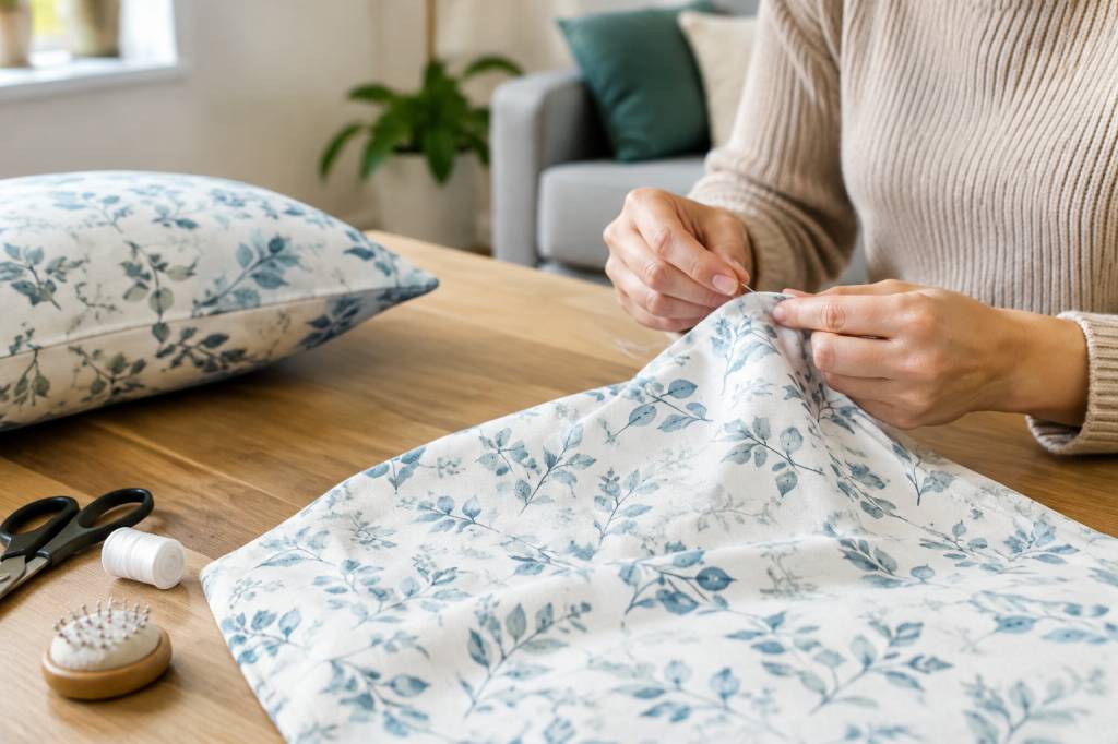 Comment faire une housse de coussin facilement chez soi ?