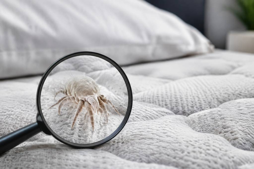 Acariens du lit : quelle taille font-ils et comment les repérer ?